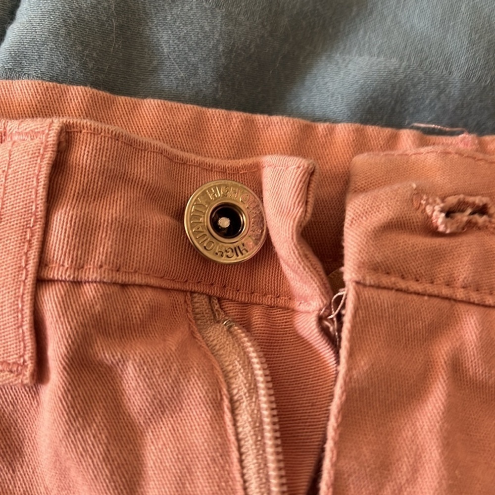 Pink Jean skirt women’s size 0 - Picture 2 of 4